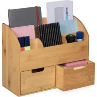 Relaxdays Organiseur bureau
