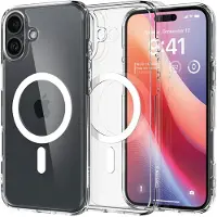Spigen Coque Ultra Hybrid MagSafe pour Apple iPhone 16 - White