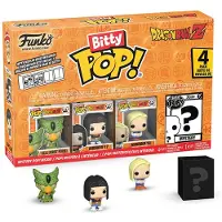 Funko POP! Figurine POP Bitty Dragon Ball 4pack Cell Android 17 Android 18 + Losowy