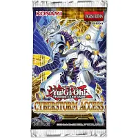 Konami Yu-Gi-Oh!, lot de 4 boosters de cartes Cyberstorm Access, multicolores