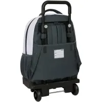 Safta Real Madrid 25/26 Sac à dos à roulettes 45 Cm Blanc Blanc One Size