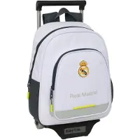 Real Madrid 25/26 Wheeled Backpack Blanc