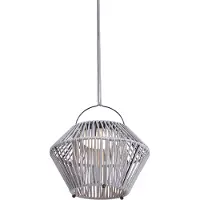 QAZQA Lampe de table bohème grise avec LED à 3 niveaux de gradation IP54 rechargeable à l'énergie solaire - Duco