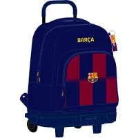 Safta Fc Barcelona Home Kit 25/26 Sac à dos à roulettes 45 Cm Bleu Bleu One Size