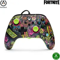 PowerA Advantage Wired, Xbox Series X|S, Xbox One, PC, Fortnite Glow, manette filaire