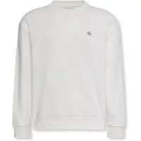 Calvin Klein Jeans Terry Monologo Sweatshirt Blanc L Homme