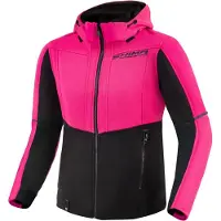 SHIMA Daybreaker Sweat à capuche zippé moto pour dames
