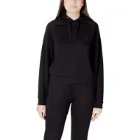 Armani Exchange pour femme. XW000827AF13397UC001 Sweat-shirt noir avec logo (XS), Casuel, Sport, Multisport, Viscose