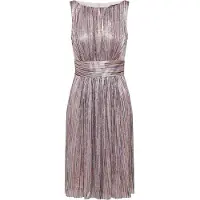 Swing Robe de cocktail bleu / or / rose / argent