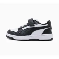 Puma Chaussures de sport REB-L AC+ PS pour enfants, baskets à scratch, couleur blanche, pour un usage quotidien