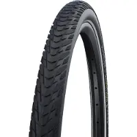 Schwalbe Marathon E-Plus - Filaire - ADDIX e - Smart DualGuard - 700x38C - Noir + Reflex