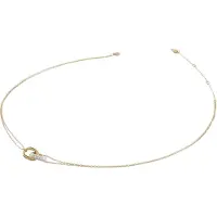GUESS 16-18"NUANCE TWO LINKS NK Collier, (Argent 925, Argent 925)