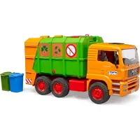 BRUDER 02753 Camion poubelle MAN TGA
