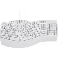 Perixx PERIBOARD-512 blanc PERIBOARD-512, clavier ergonomique, câble USB, blanc