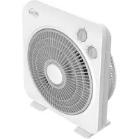 Argoclima Ventilateur Boxy 5 pales 25cm 3 vitesses blanc Ventilateur de table et de sol