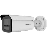 Hikvision Pro Series With Acusense Ds-2cd2t43g2-4li 2.8 Mm Bullet Ip Security Camera Argenté