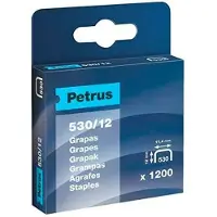 Big Buy Cooking Agrafes Petrus 530/12mm Fixation Robuste Pour Agrafeuses Mod. 530 - Petrus