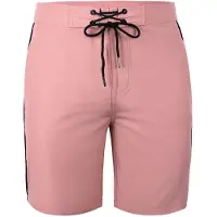 Yeaz Maillot de bain de sport 'Davey' rose ancienne / noir / blanc