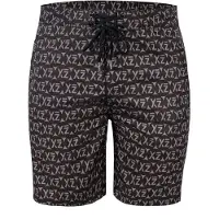 Yeaz Shorts de bain 'Dazzers' gris / noir