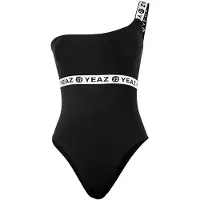 Yeaz Maillot de bain 'Coccaro' noir / blanc cassé