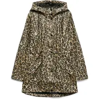 Vero Moda Veste mi-saison mastic / beige foncé / noir