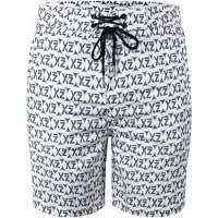 Yeaz Shorts de bain 'Dazzers' gris / blanc