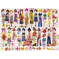 Ravensburger Pièces XXL - Amitié florale - 200 pièces