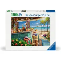 Ravensburger Beach Bar Breezes 12000743 Puzzle 1500 Pieces Multicolore Enfants