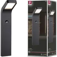 Paulmann LED Borne d'éclairage Kulma Détecteur de mouvement àcrépusculaire (IR) résistant à l'eau de mer