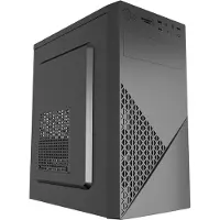Gembird CCC-FC-K170-600W Office computer case Fornax K170 mATX black + 600W 80PLUS bronze PSU