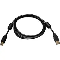 Eaton Tripp Lite Series USB 2.0 A to B Cable with Ferrite Chokes (M/M), 3 ft. (0.91 m) - Câble USB - USB type B (M) pour USB (M) - USB 2.0 - 91.4 cm - noir