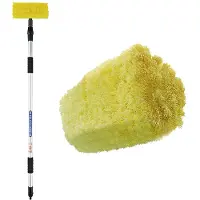 Proplus Brosse de lavage 3D avec manche télescopique 2,4 m 150685