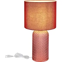 Globo Lampe de table de conception Sofia Rouge