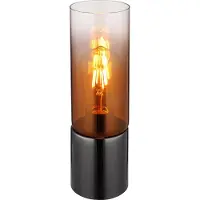 Globo Lampe à poser 21000TG ANNIKA E27 25 W noir/verre cuivre