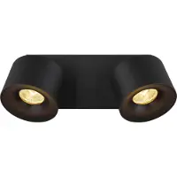 Globo Lighting Lampe de plafond élégante Rae 2-noir clair