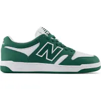 New Balance pour homme. BB480LV1 Baskets 480 vertes (38), Plat, Lacets, Casuel