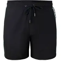 Yeaz Maillot de bain de sport 'Seabeat' gris / noir / blanc