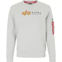 Alpha industries Sweat-shirt safran / gris clair / gris foncé