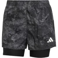 Adidas Short 2 en 1 femme Own the Run Spray Dye