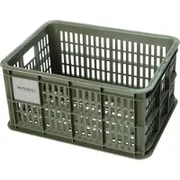 Basil Crate Basket 17.5l Argenté