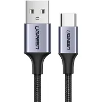 UGREEN Kabel Przewód Usb - Usb Typ C Quick Charge 3.0 3A 0,5M Szary (60125)
