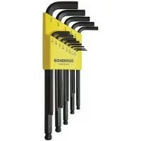 Bondhus Set de clés coudées à têtes sphériques 13 pièces