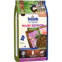 Bosch Nourriture pour chien Bosch Maxi Senior Volaille, 1 paquet (1 x 12,5 kg) Viande de volaille, Riz