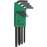 Bondhus Ensemble De Clés Torx Avec Extrémité En Boule T9-40 8 Pièces