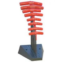 Bondhus T-key Set 2-10 Mm 8 Pieces Orange
