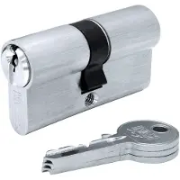Ifam F5s3535n 70 Mm 35+35 Mm Door Lock Cylinder Argenté