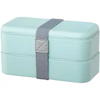 Xavax 181595 1x2 Lunchbox stapelb. 500ml auslaufsicher, pastellbl. 181595