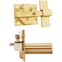 Ifam Cs88l M50 Bolt Latch With 5 Keys 50 Mm Doré