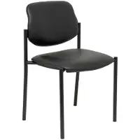 Nowy Styl Chaise fixe Villalgordo simili-jeu châssis noir