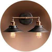 EDM E27 63x29 Cm 60w Wall Lamp Doré